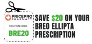 Breo Coupon, Lower Prices &amp; Discounts - PricePro Pharmacy